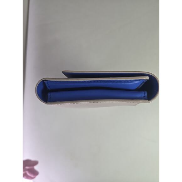 Kate Spade 2 Tone Wallet Preppy Feminine Chic Holiday Christmas Event Bridal - Picture 8 of 10